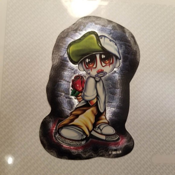 '02 SLS holo vending mach sticker CEI HP #5 - Picture 2 of 6